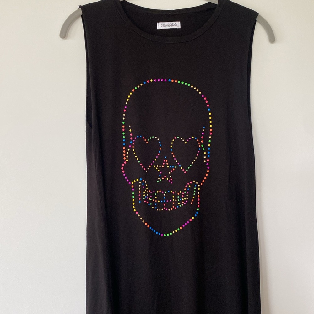 Lauren Moshi Deanna skull tunic dress - Picture 2 of 5